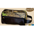 Camo Leather Men's Travel Bag